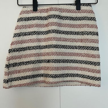 H&M Divided jupe-culotte mini en maille à rayures XXS