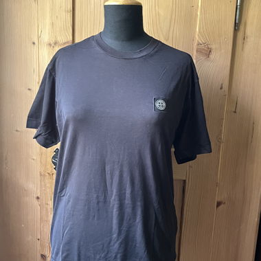 T-shirt Stone Island noir taille L en excellent état