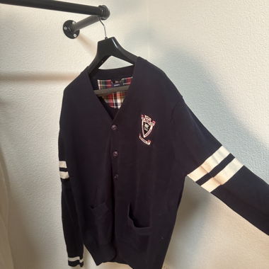 GANT Cardigan mit Emblem