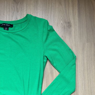 Robe longue verte