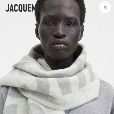 Écharpe en laine Jacquemus