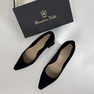 Massimo-Dutti-High-Heels in Schwarz