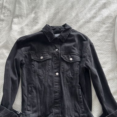 Schwarze Jeansjacke 