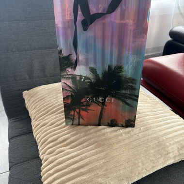 Gucci Tote Bag with Palm Motif