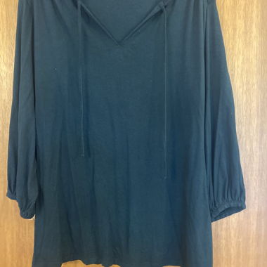 T-shirt 3/4 vert foncé 