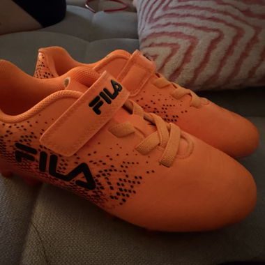 Scarpe da calcio arancioni Fila