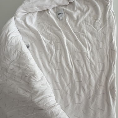 BOSS white sleeping bag
