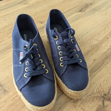 SUPERGA Shoes dark blue
