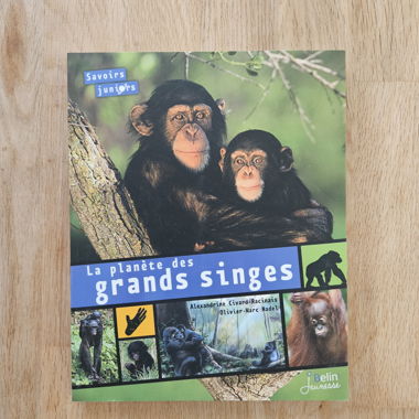 La planète des grands singes - album jeunesse