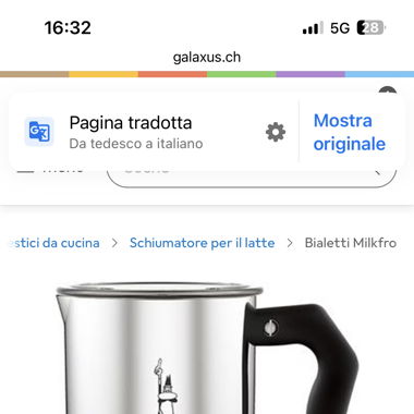 Bialetti Milkfro Milchaufschäumer – wie neu! 