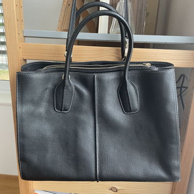 Sac à main cuir noir Tod’s