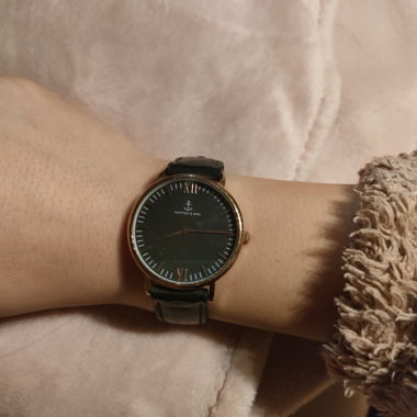Kapten & Son Armbanduhr Schwarz Gold