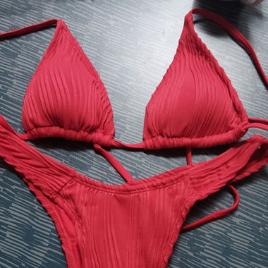 Bikini rouge Taille S - Jamais porté