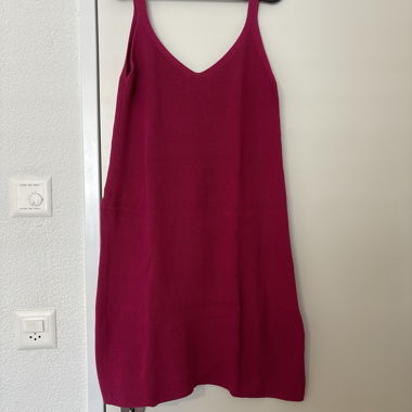 Pink cotton dress