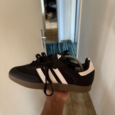 Black Adidas Sambas