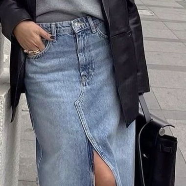 Jupe mi-longue en denim Levi's