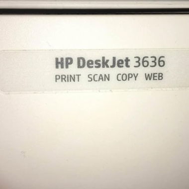 HP deskjet 3636 printer scanner copier 