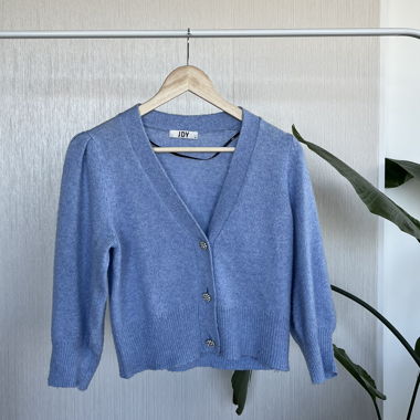 JDY Cardigan in Hellblau