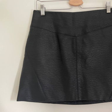 Faux Leather Skirt / Kunstleder-Rock