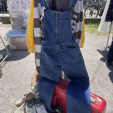 Tuta in jeans con zip