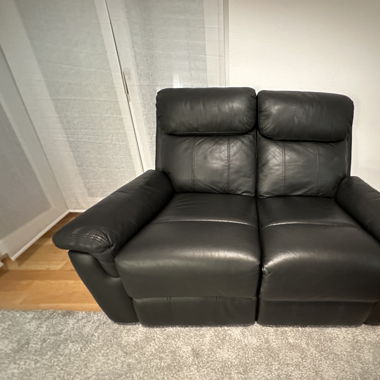 Ledersofa zweier
