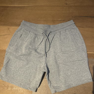 Light Grey Tracksuit Shorts