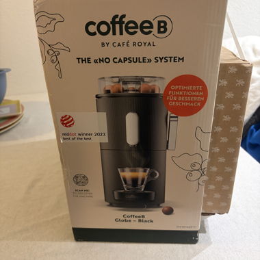Kaffeemaschine - Coffee B, neu mit Kapseln