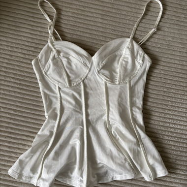 cute white top