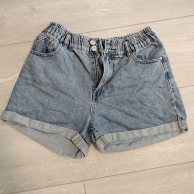 Blue Denim Shorts L