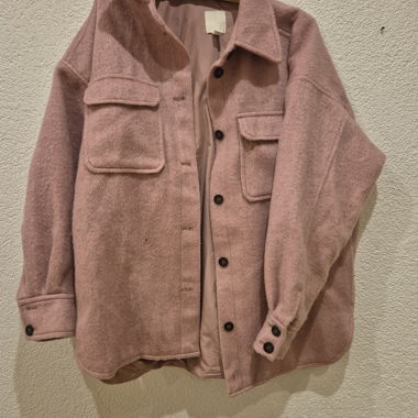Veste en laine rose H&M S