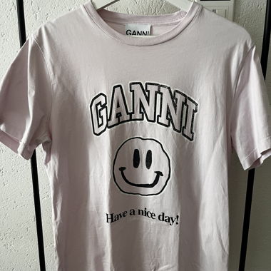 Ganni Basic Cotton T-Shirt
