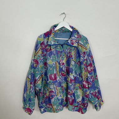 Colorful patterned jacket