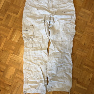Vintage Beige Cargo-Hose