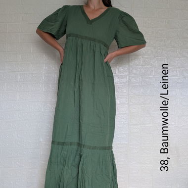 Vestito boho verde