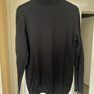 Maglione con collo alto nero H&M