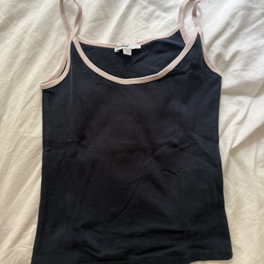 Subdued Navy/pink tank top