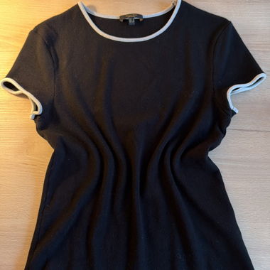 Haut noir Massimo Dutti