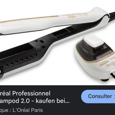 Lisseur à vapeur 