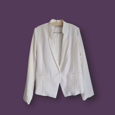 Blazer blanc Urban by Gémo, taille 42 FR (40CH)