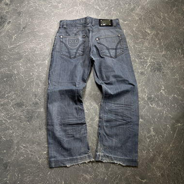 Vintage Dolce Gabbana Straight Printed Jeans (S)