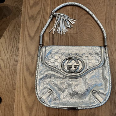 Gucci Tasche in Silber
