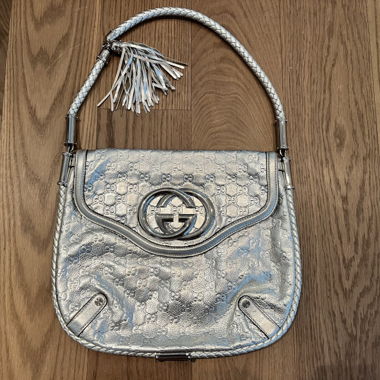 Gucci Tasche in Silber