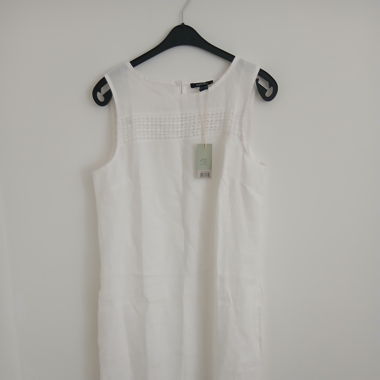 Esmara White Linen Dress NEW