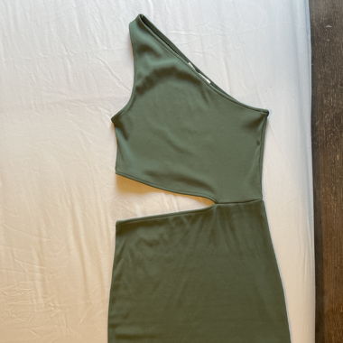 Robe verte été 
