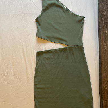 Robe verte été 