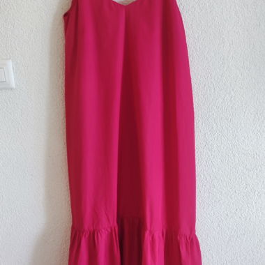 Fuchsia-Trägerkleid