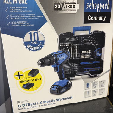 Perceuse-visseuse Scheppach C-DTB74/1-X