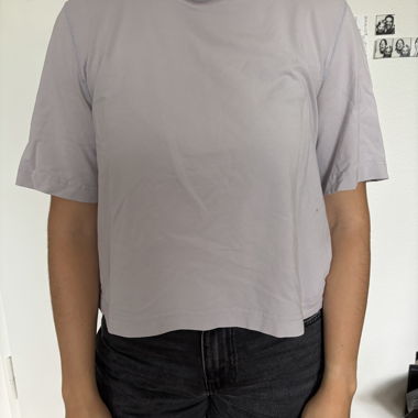 Lilac Cropped T-Shirt