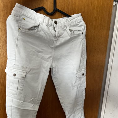White jeans