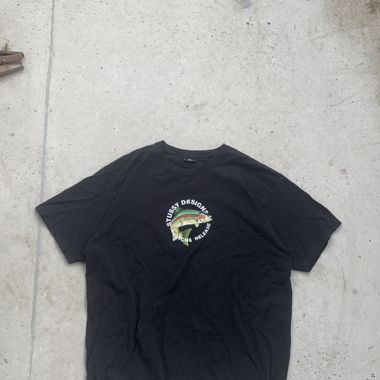 Stüssy Shirt schwarz vintage 